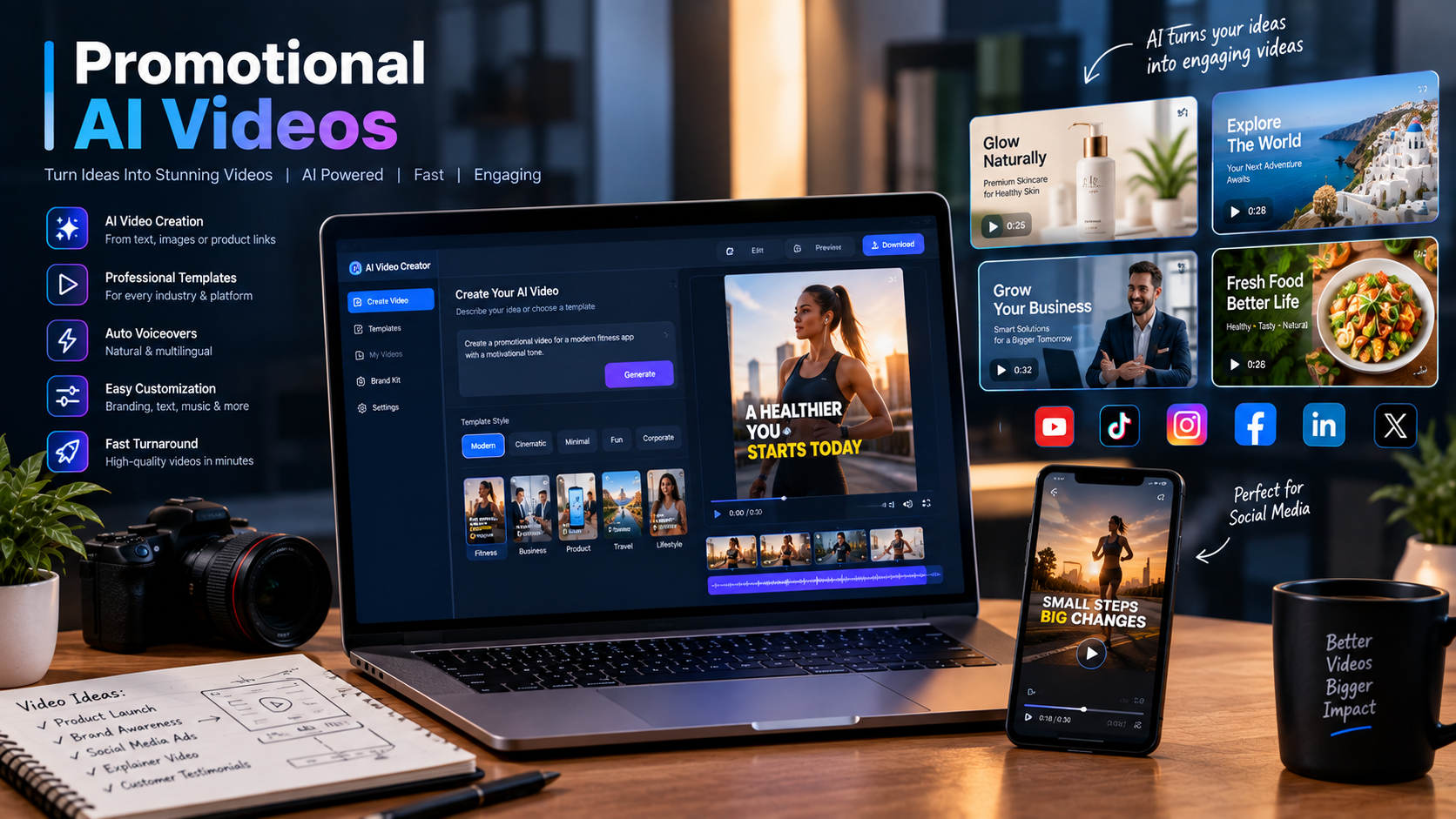 Promotional AI Videos