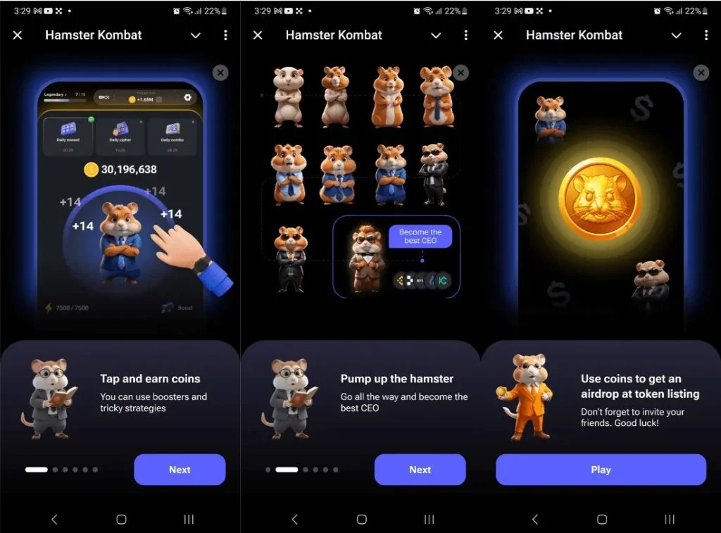 Telegram Tap to Earn Bot